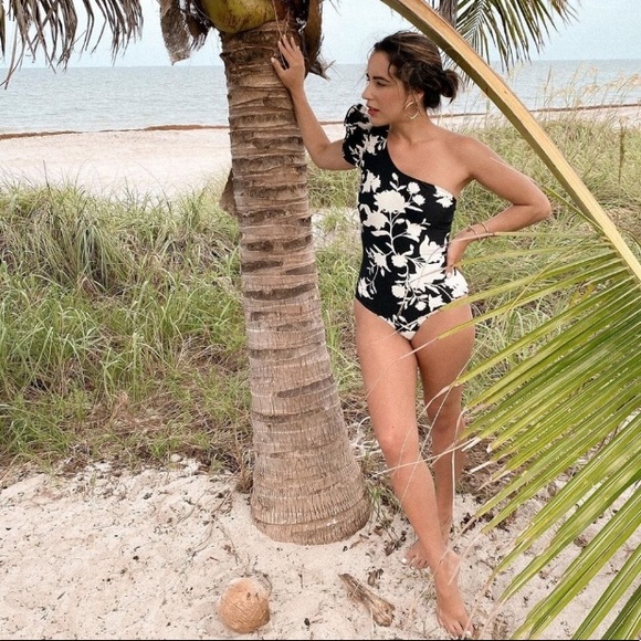 NWT Johanna Ortiz x H&M One-Shoulder Swimsuit - Picture 13 of 15